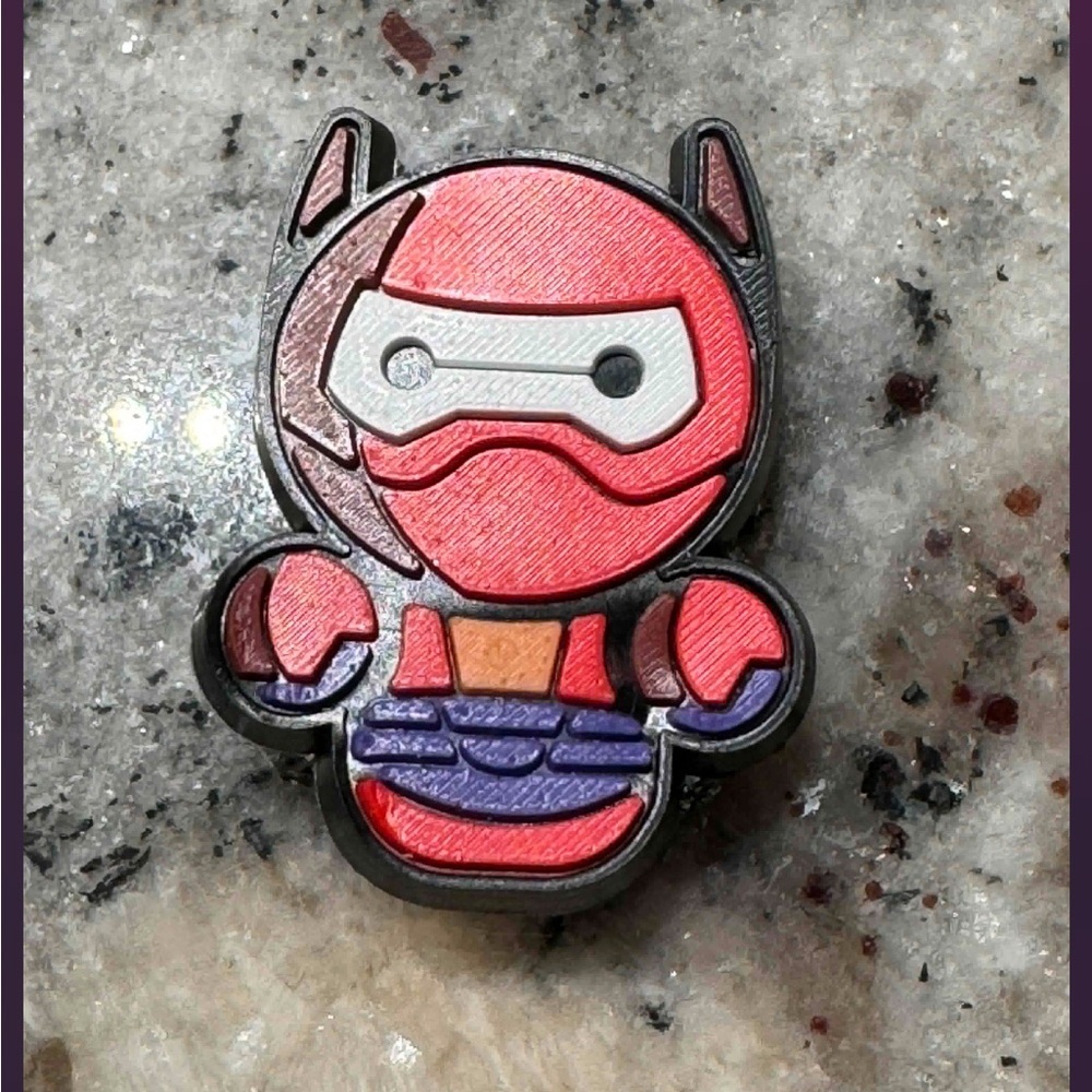 Baymax croc charm
